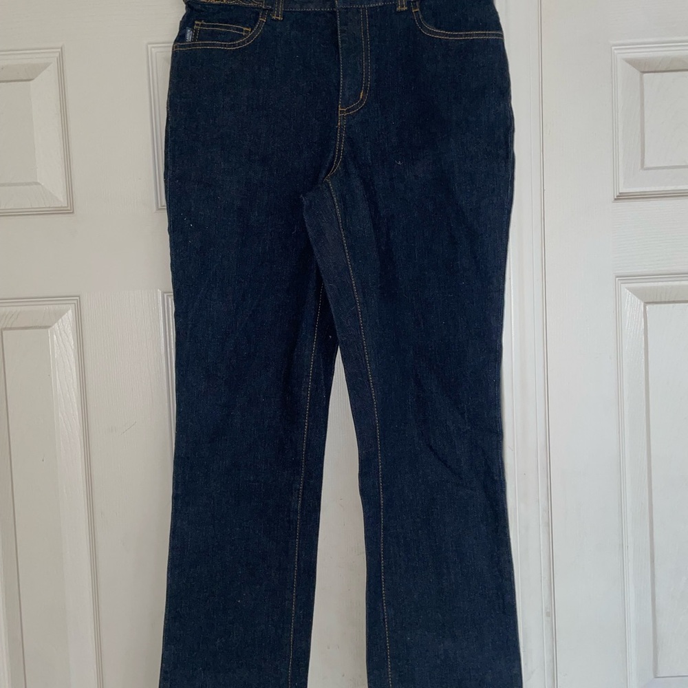 Womens Lauren by Ralph Lauren 4P blue jean NWT